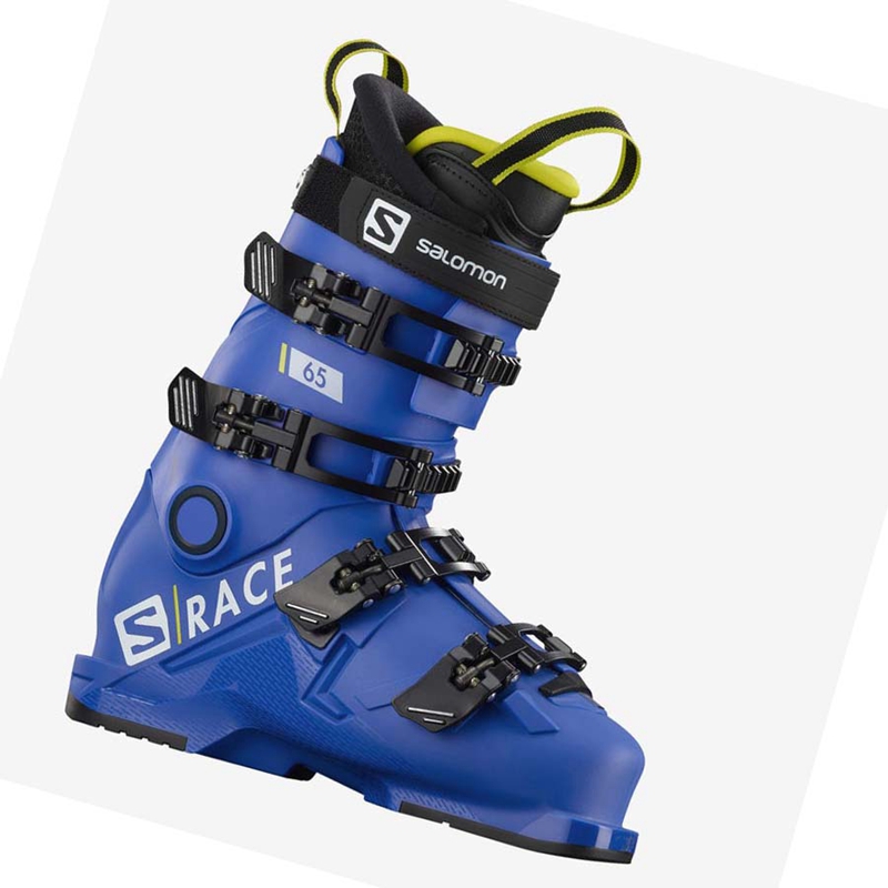 Botas Esqui Salomon S/RACE 65 Niños Azules | XZOQSFL-32