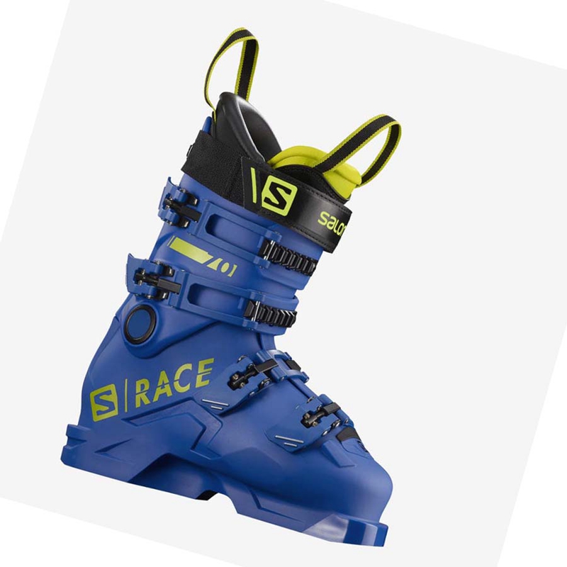 Botas Esqui Salomon S/RACE 70 Niños Azules | CSKIADH-84