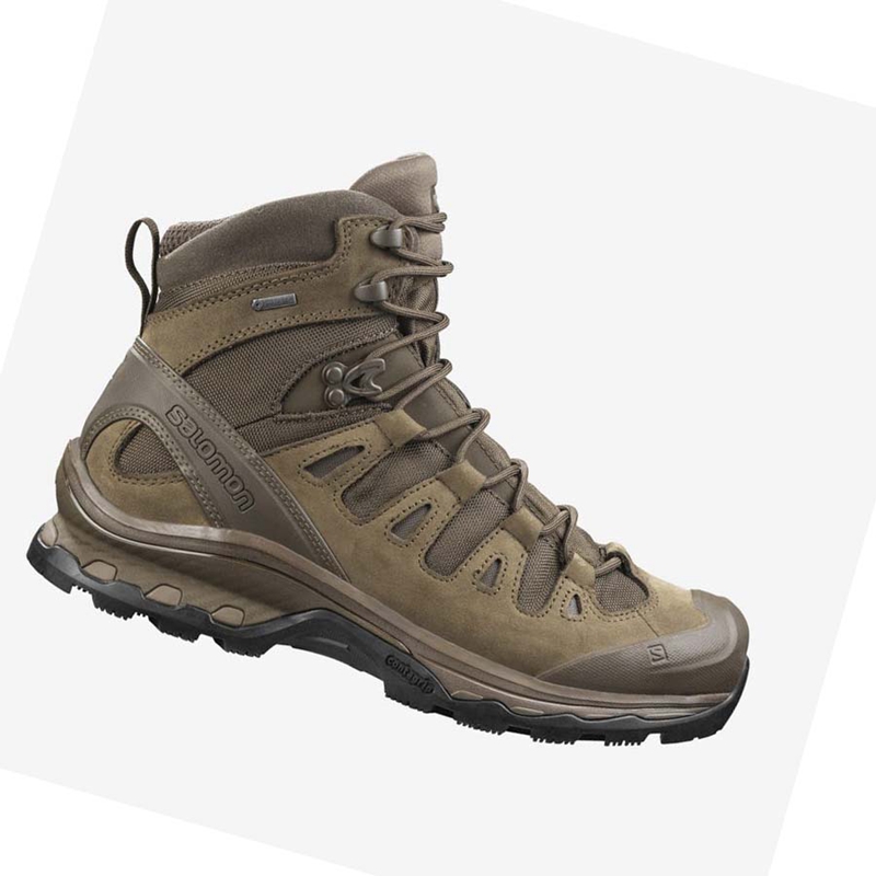 Botas Salomon QUEST 4D GORE-TEX FORCES 2 EN Mujer Marrones | SZMEOYV-34