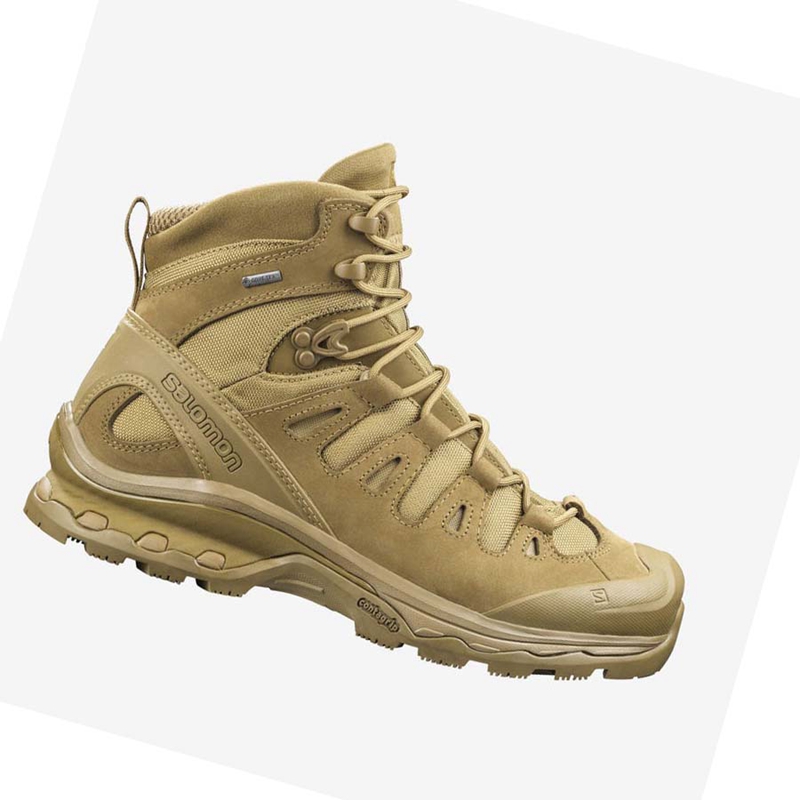 Botas Salomon QUEST 4D GORE-TEX FORCES 2 Mujer Marrones | VWUCRIY-03