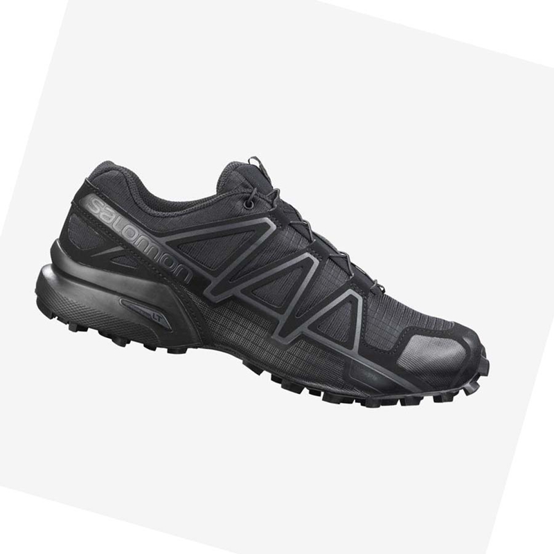 Botas Salomon SPEEDCROSS 4 WIDE FORCES Hombre Negras | RPYAVGW-40