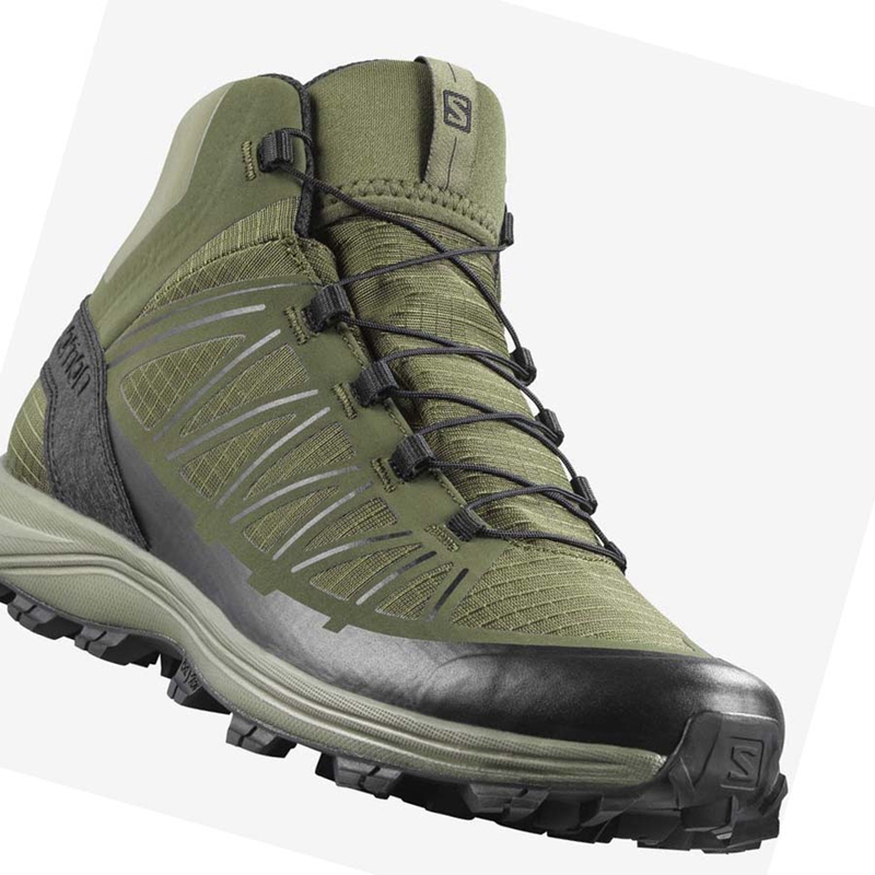 Botas Salomon SPEED ASSAULT FORCES Hombre Verde Oliva | XSMHDKF-16