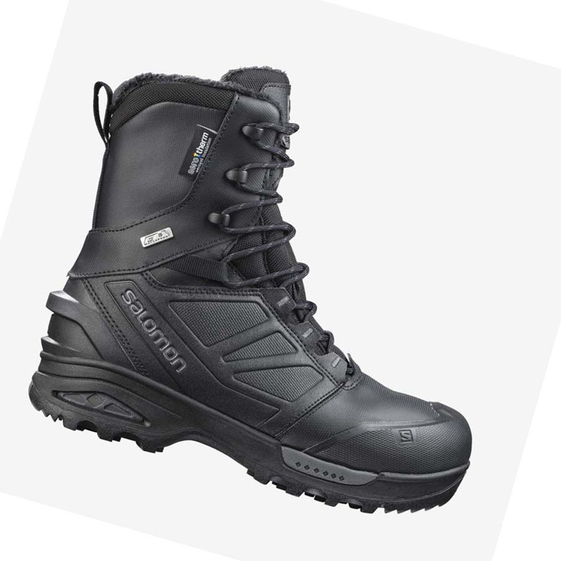 Botas Salomon TOUNDRA FORCES CLIMASALOMON™ WATERPROOF Hombre Negras | JNLXKYS-58