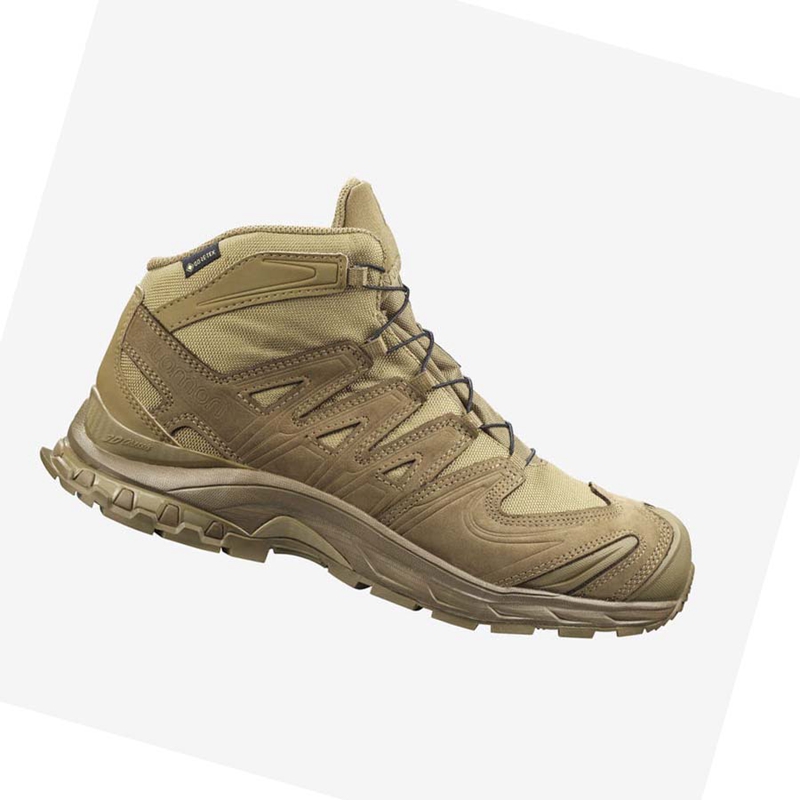 Botas Salomon XA FORCES MID GORE-TEX Hombre Marrones | VYHJKTX-57