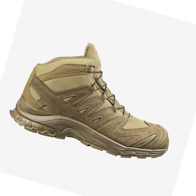 Botas Salomon XA FORCES MID Mujer Marrones | MQCIVGU-86