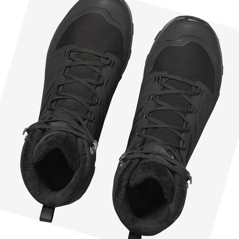 Botas de Invierno Salomon OUTBLAST THINSULATE™ CLIMASALOMON™ WATERPROOF Hombre Negras | ZUNBLXR-84