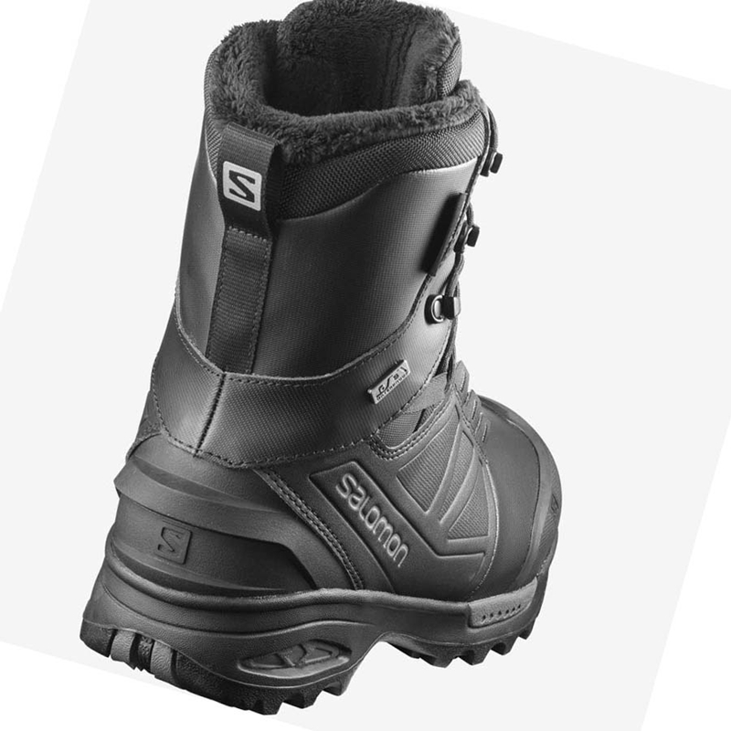 Botas de Invierno Salomon TOUNDRA PRO CLIMASALOMON™ WATERPROOF Hombre Negras | OYQACPG-12