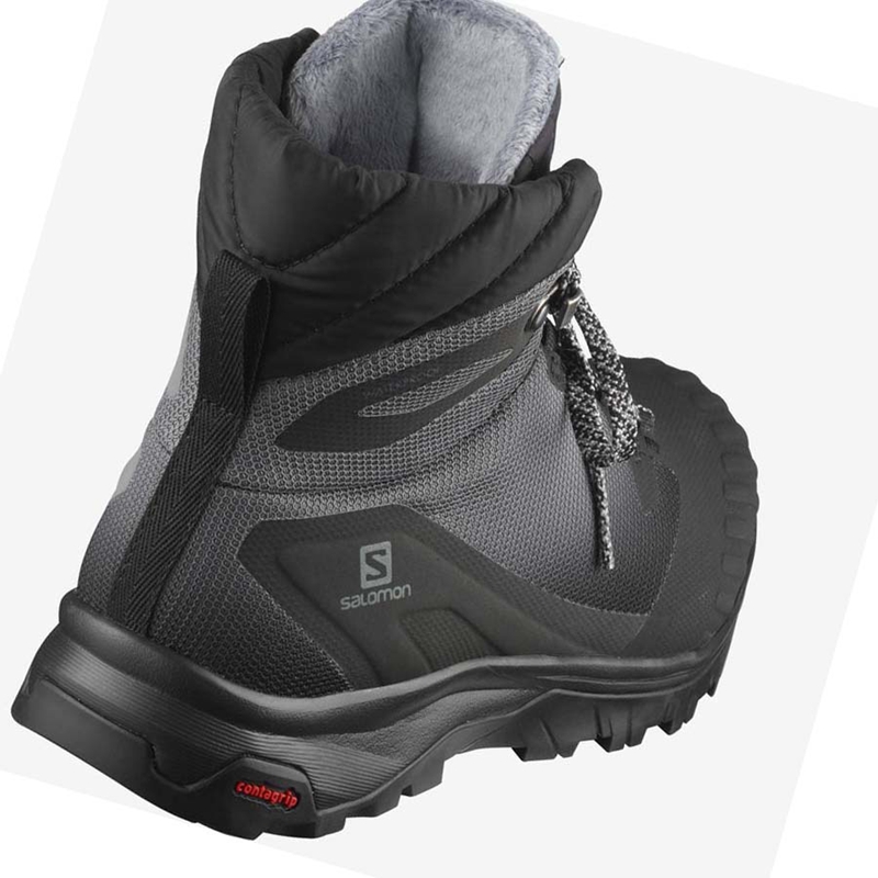 Botas de Invierno Salomon VAYA BLAZE THINSULATE™ CLIMASALOMON™ WATERPROOF Mujer Negras | AXZTMNW-21