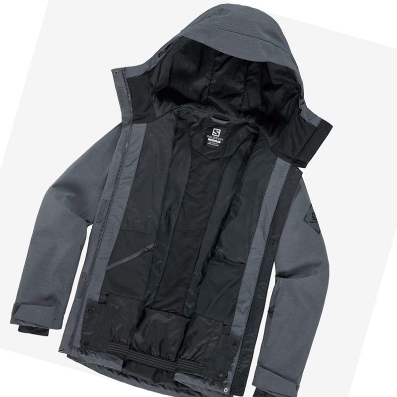 Chaquetas De Esquí Salomon PROOF LIGHT Mujer Negras | EDCNQOU-91