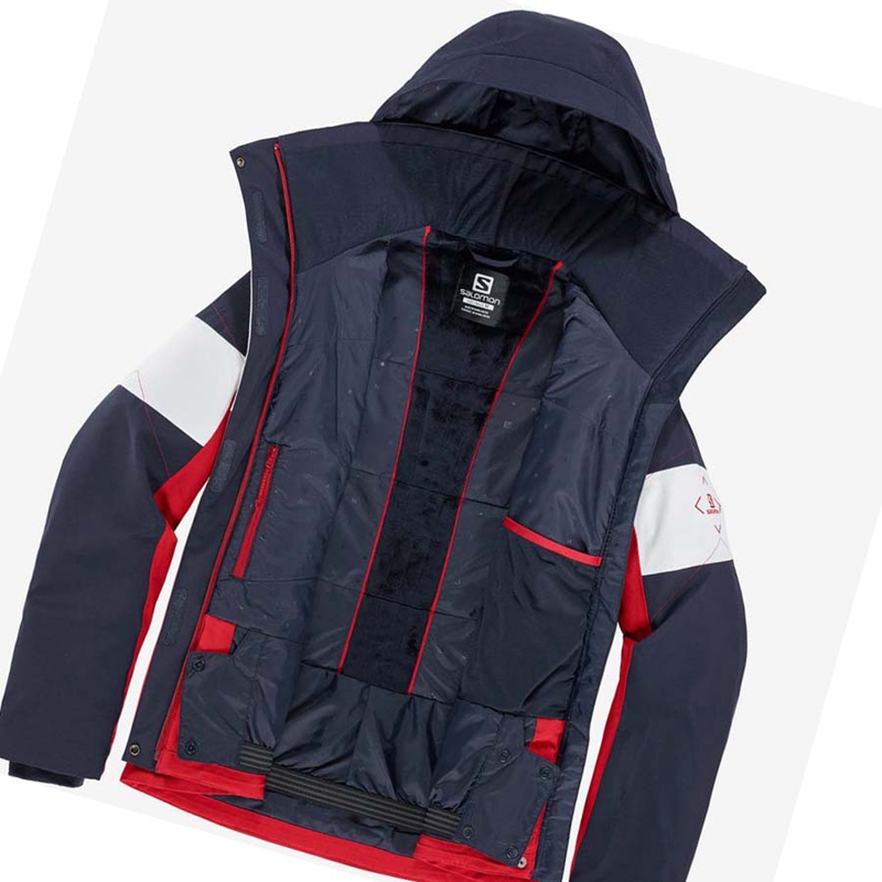 Chaquetas De Esquí Salomon SPEED Mujer Rojas | FGVBTEC-71