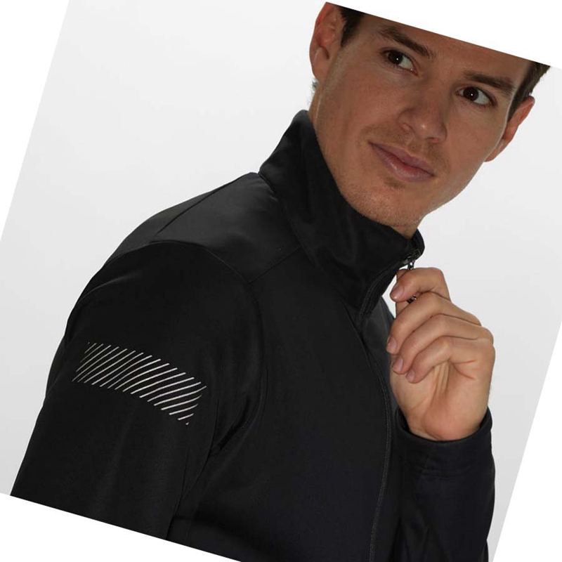 Chaquetas Salomon GORE TEX INFINIUM™ WINDSTOPPER® Hombre Negras | ERZGPHX-61