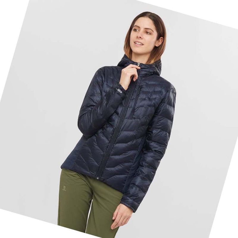 Chaquetas Salomon OUTPEAK PRIMALOFT INSULATED Mujer Azules | ISGMKBF-63