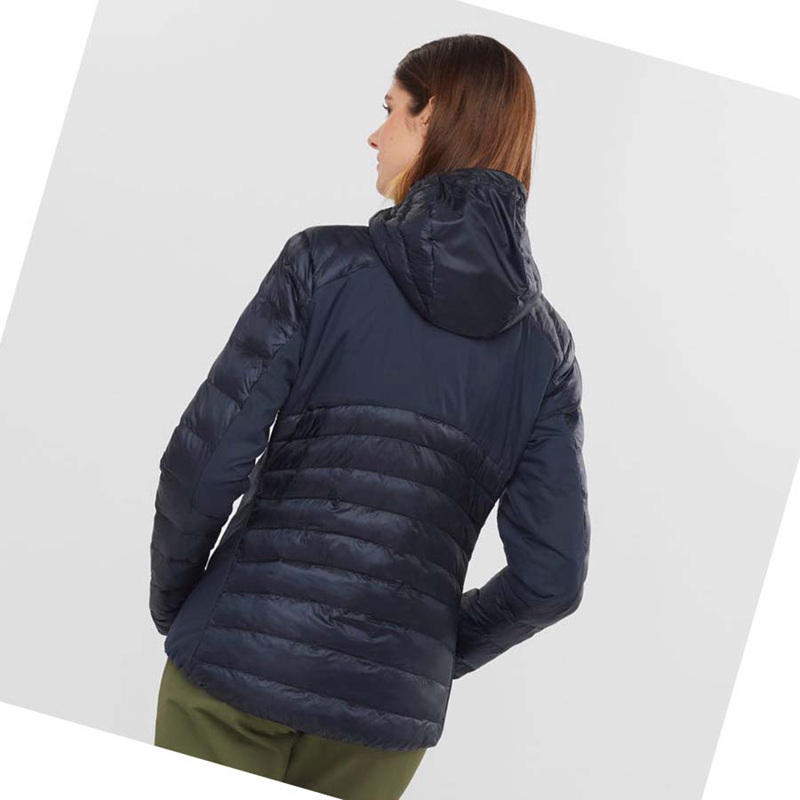 Chaquetas Salomon OUTPEAK PRIMALOFT INSULATED Mujer Azules | ISGMKBF-63