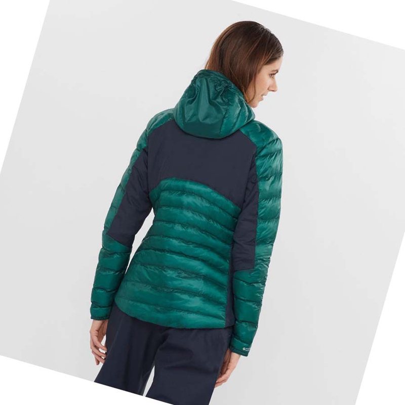 Chaquetas Salomon OUTPEAK PRIMALOFT INSULATED Mujer Verde | ONKDXIJ-57