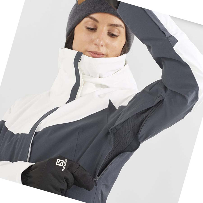 Chaquetas Salomon SPEED INSULATED Mujer Negras | OXDQZKP-79