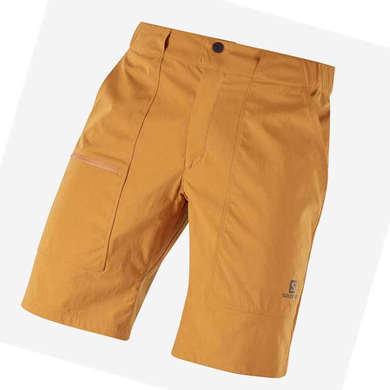 Pantalones Cortos Salomon OUTRACK Hombre Naranjas | ITGUQNA-09