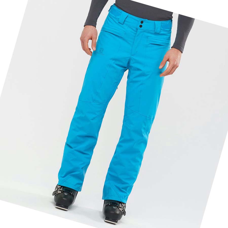 Pantalones De Esquí Salomon BRILLIANT Hombre Azules | ERWAUMZ-25