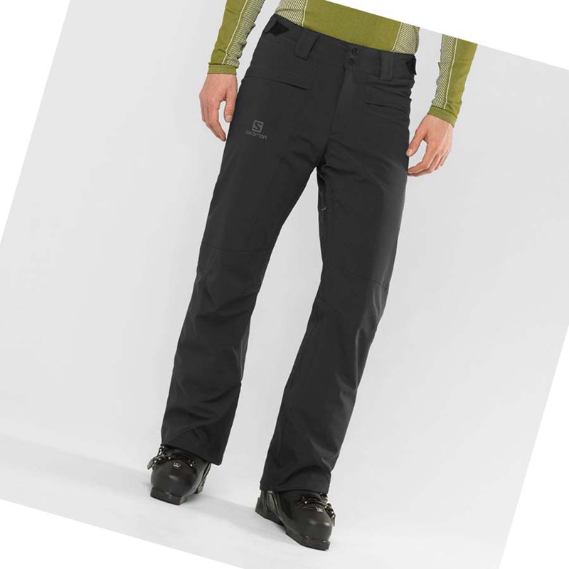 Pantalones De Esquí Salomon BRILLIANT Hombre Negras | ZPMXQTF-96