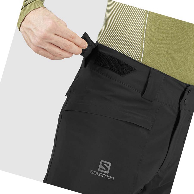 Pantalones De Esquí Salomon BRILLIANT Hombre Negras | ZPMXQTF-96