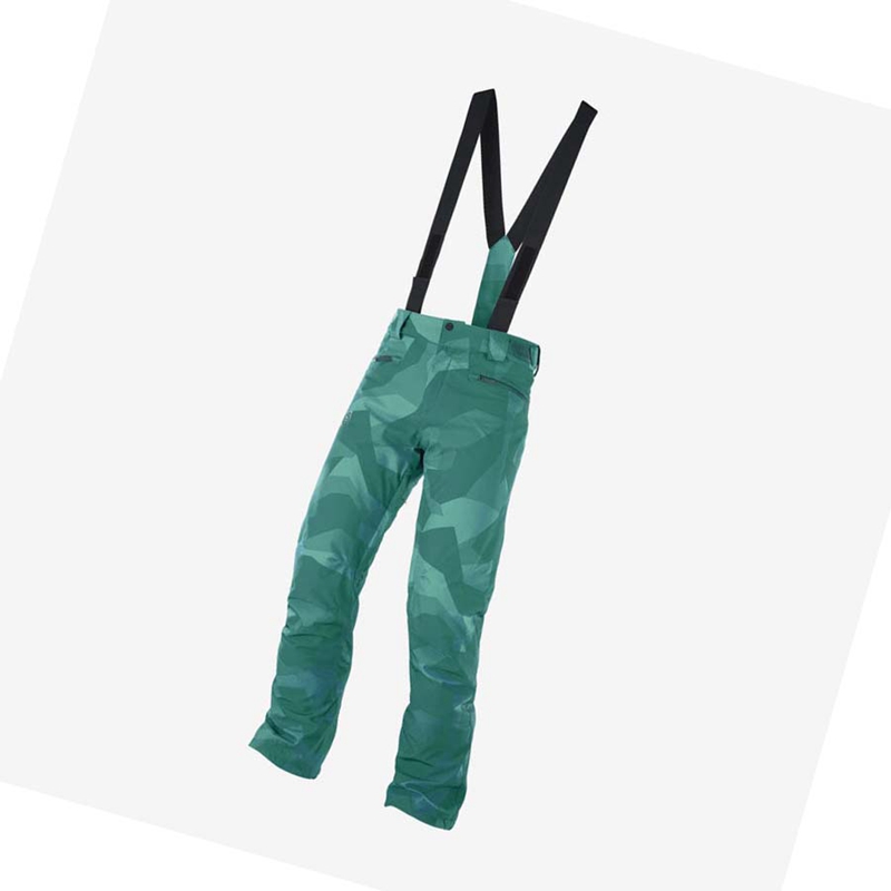 Pantalones De Esquí Salomon EDGE Hombre Verde | ZLYRHXT-60