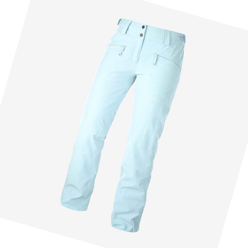 Pantalones De Esquí Salomon EDGE Mujer Verde Menta | JXVQDNY-21