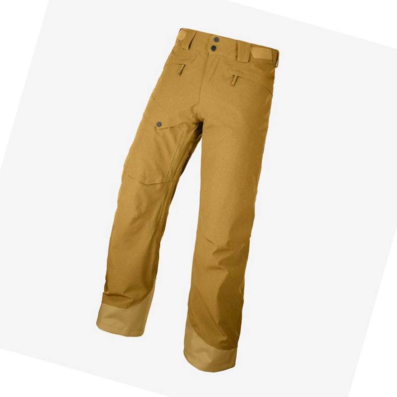 Pantalones De Esquí Salomon UNTRACKED Hombre Marrones | CNTHADW-23