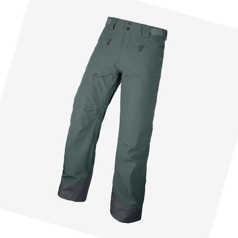 Pantalones De Esquí Salomon UNTRACKED Hombre Verde Oliva | PHSCNWQ-25