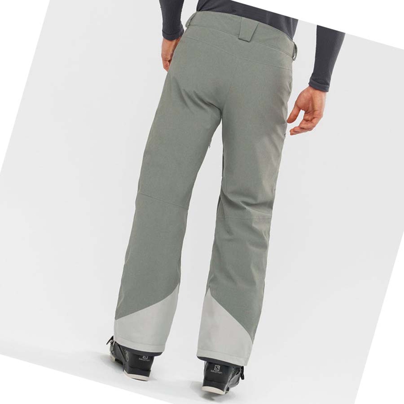 Pantalones De Esquí Salomon UNTRACKED Hombre Gris | UVYKFHA-15