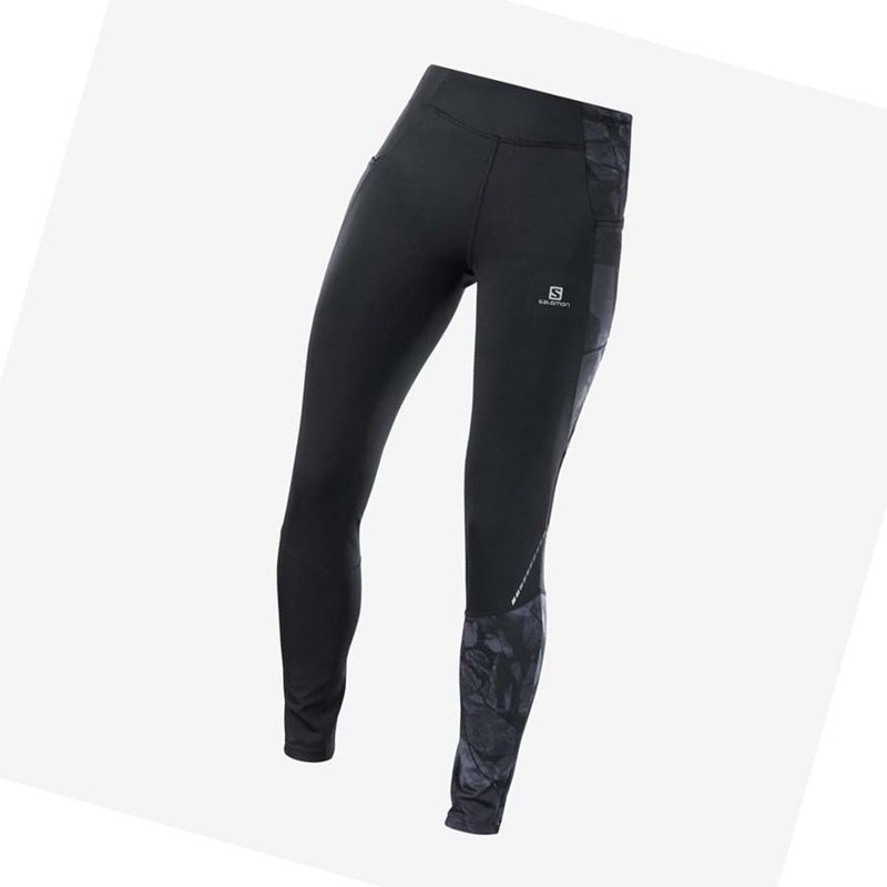 Pantalones Salomon CROSS RUN 28\'\' Mujer Gris | TCFAEZD-28