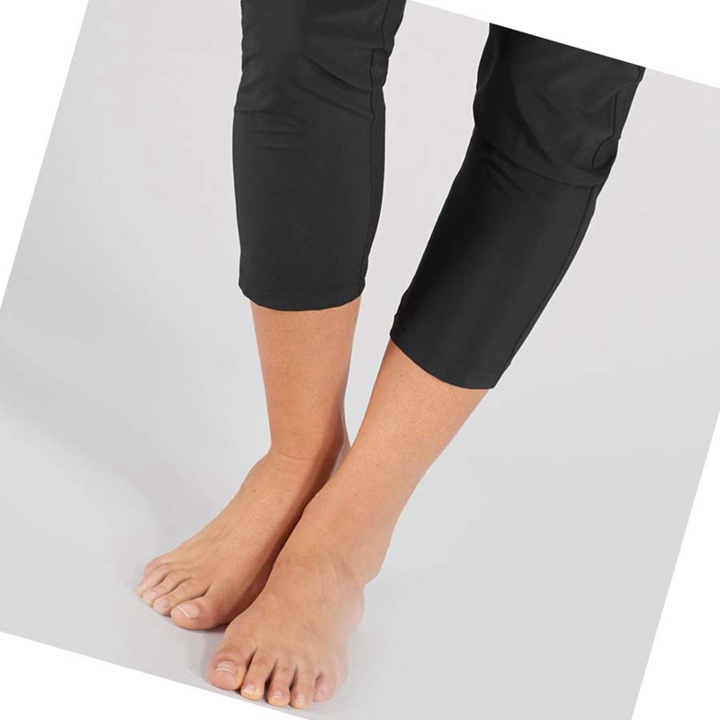 Pantalones Salomon ESSENTIAL LIGHT Mujer Negras | OGQMRVL-67