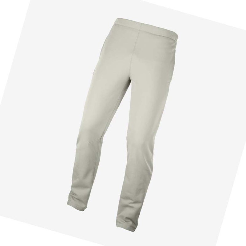 Pantalones Salomon ESSENTIAL WARM FLEECE Hombre Beige | DGNRIJO-30