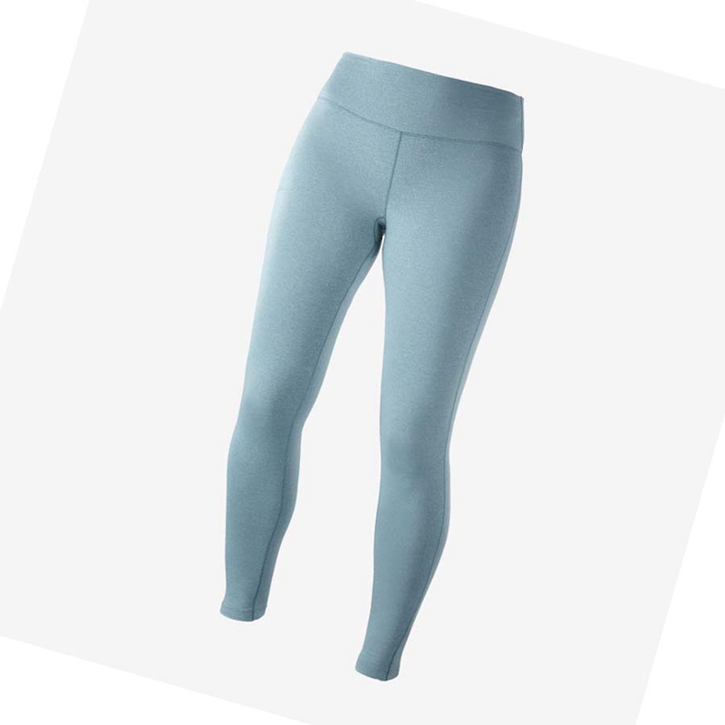 Pantalones Salomon ESSENTIAL WARM Mujer Azules | TJVGWUF-02