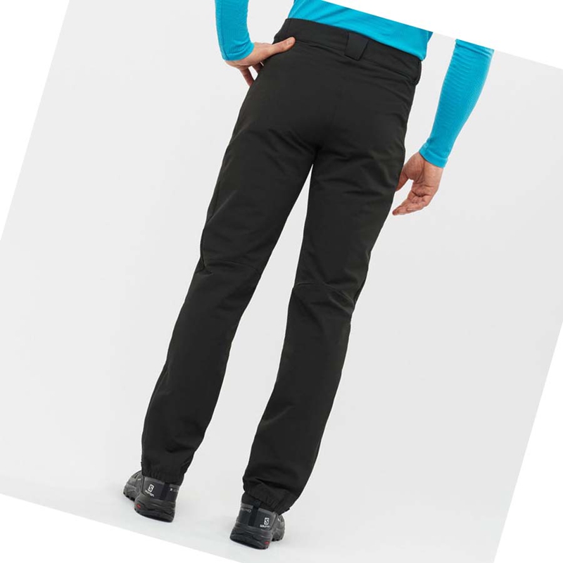 Pantalones Salomon OUTPEAK WARM Hombre Negras | LDTNRFJ-12