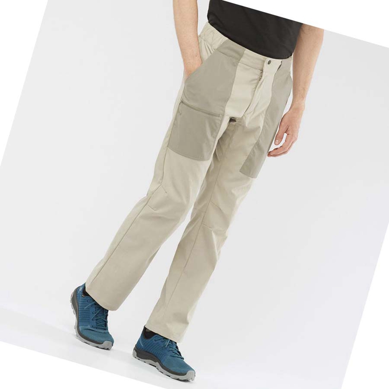 Pantalones Salomon OUTRACK Hombre Marrones | SMPRDAE-96