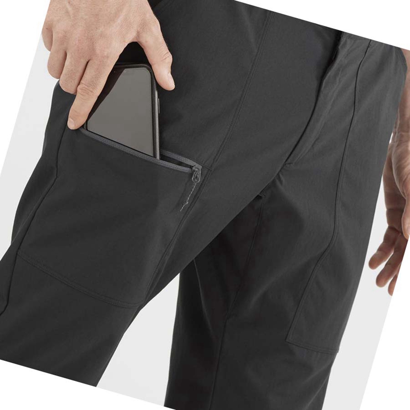 Pantalones Salomon OUTRACK Hombre Negras | SJYAMWC-79