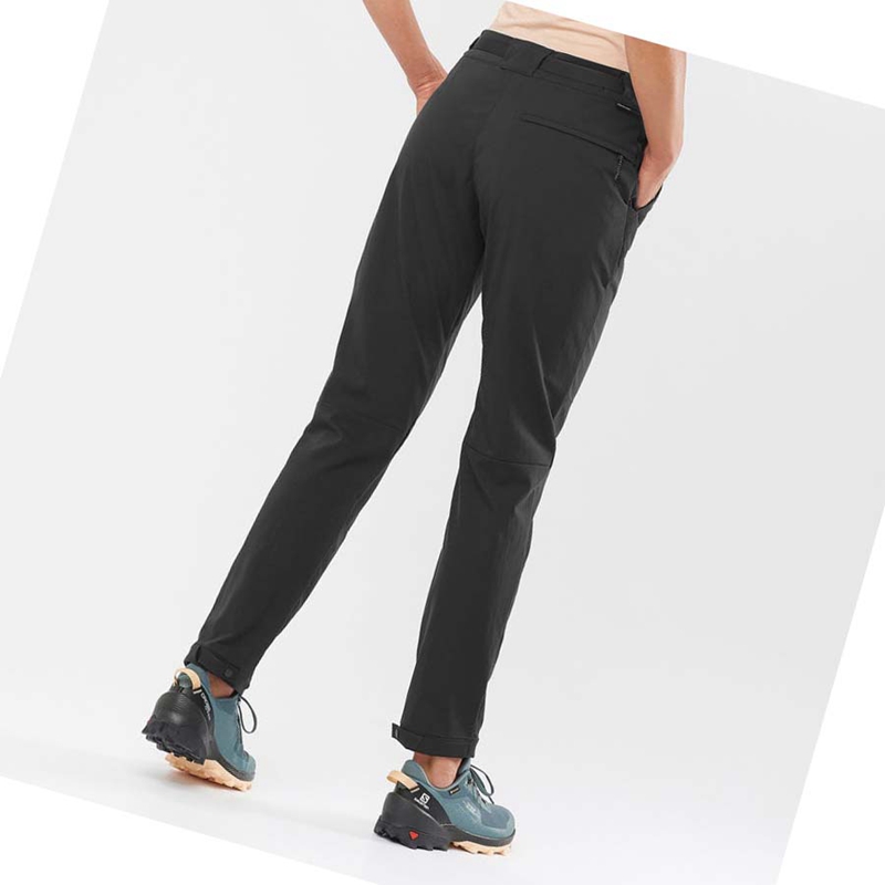 Pantalones Salomon OUTRACK Mujer Negras | PDZKYFB-75