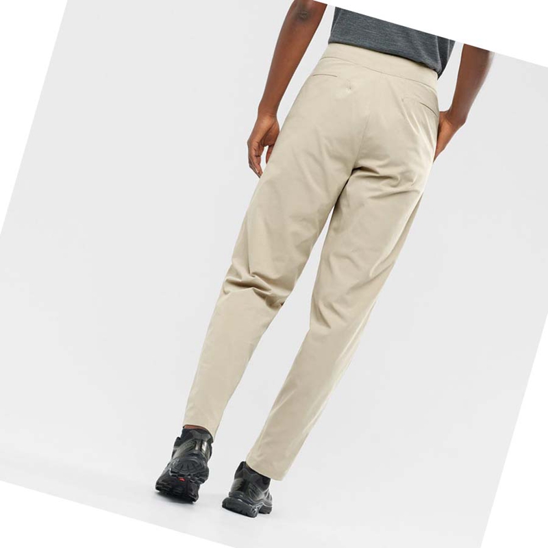 Pantalones Salomon WAYFARER CITY Mujer Blancas | RXSMHUA-04