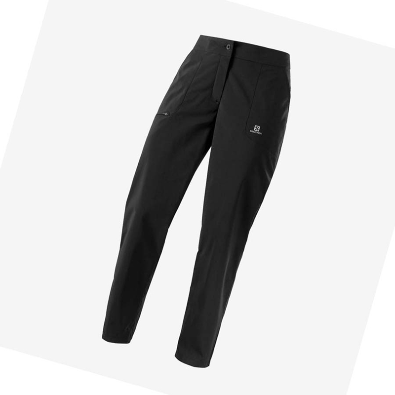 Pantalones Salomon WAYFARER CITY Mujer Negras | QHCNTRI-70