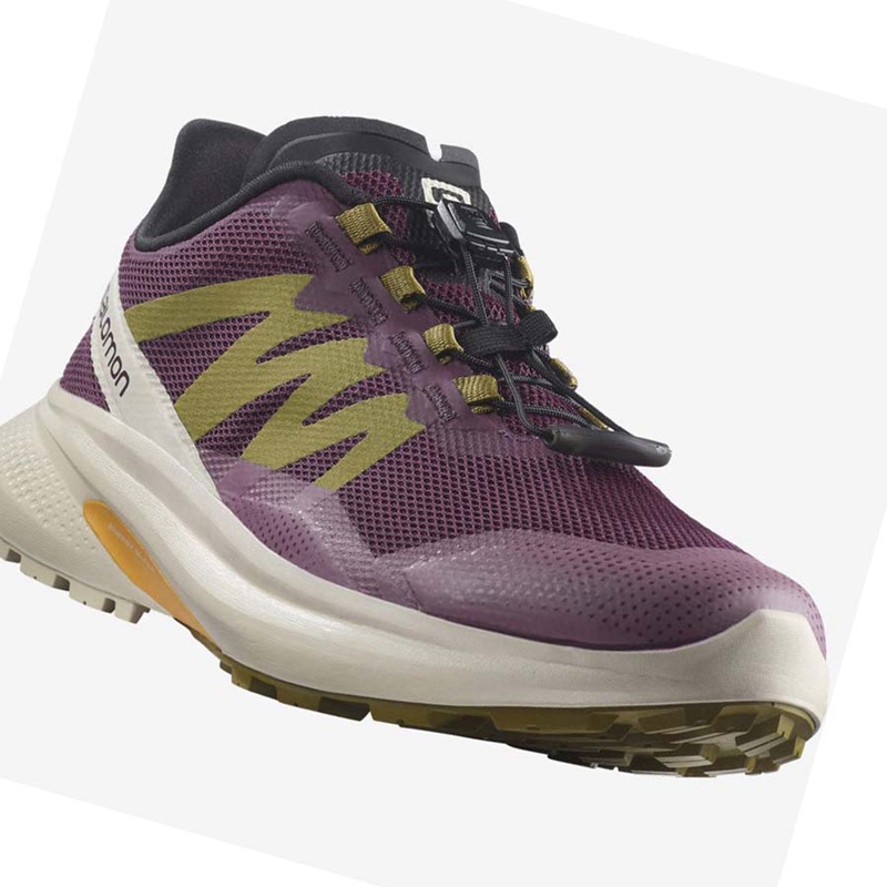 Zapatillas De Trail Running Salomon HYPULSE Trail Mujer Moradas | QWTSVON-81