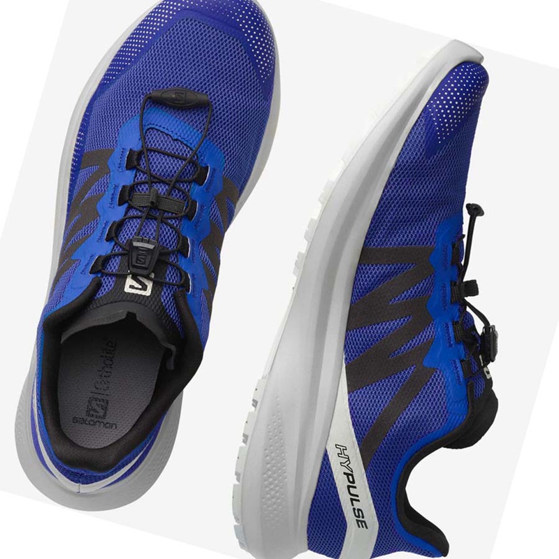 Zapatillas De Trail Running Salomon HYPULSE Hombre Azules | WUQJXYS-95