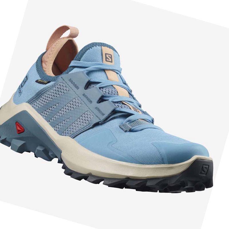 Zapatillas De Trail Running Salomon MADCROSS GORE-TEX Mujer Azules | AZRQDLH-16