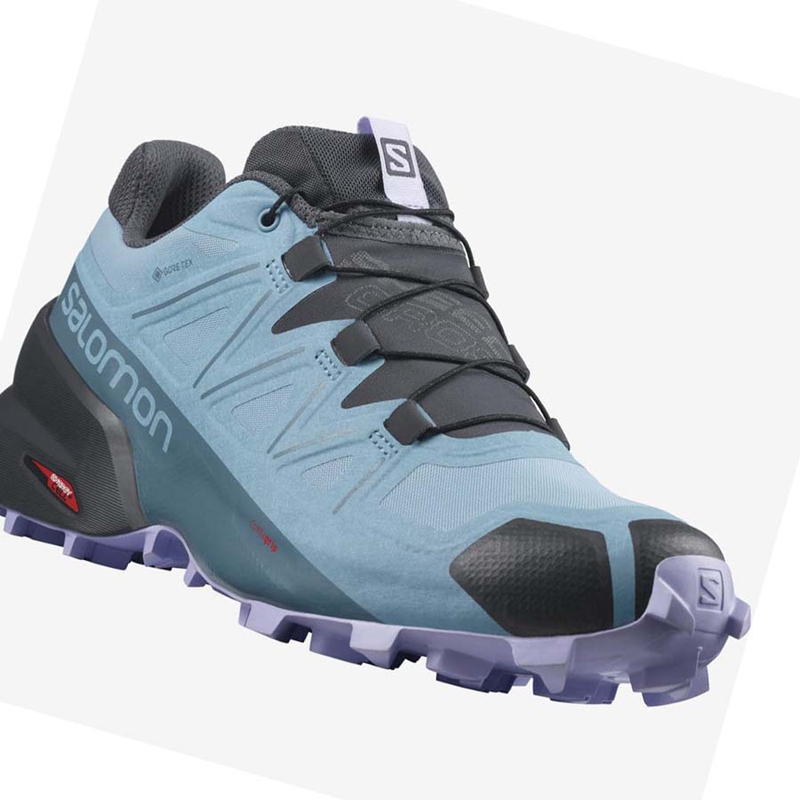 Zapatillas De Trail Running Salomon SPEEDCROSS 5 GORE-TEX Mujer Marrones | FIDSNUO-32