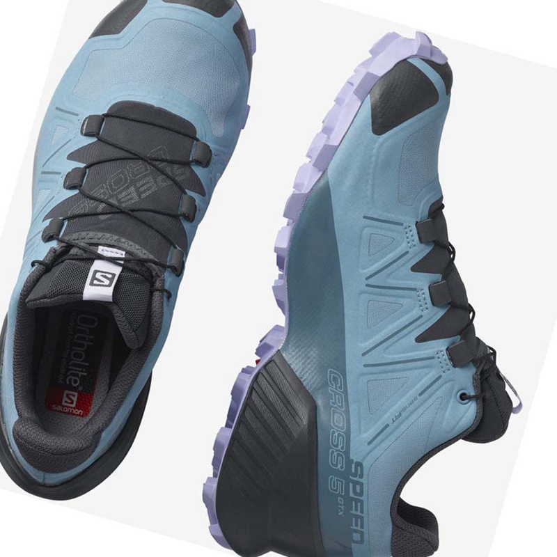 Zapatillas De Trail Running Salomon SPEEDCROSS 5 GORE-TEX Mujer Marrones | FIDSNUO-32