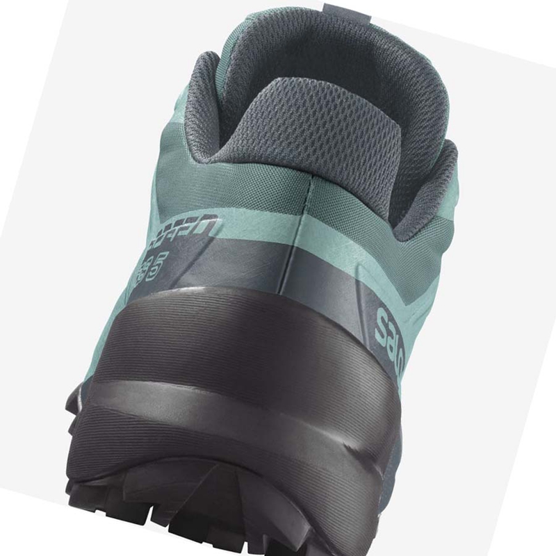 Zapatillas De Trail Running Salomon SPEEDCROSS 5 Mujer Verde | QPVSYZN-60