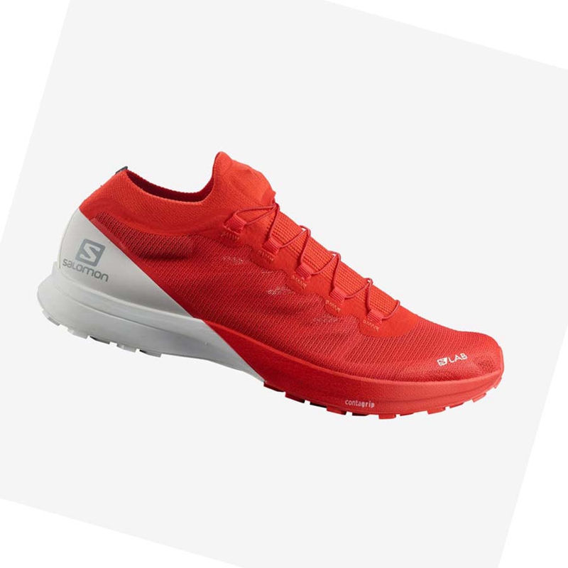 Zapatillas De Trail Running Salomon S/LAB SENSE 8 Hombre Rojas | EZWPLNK-35