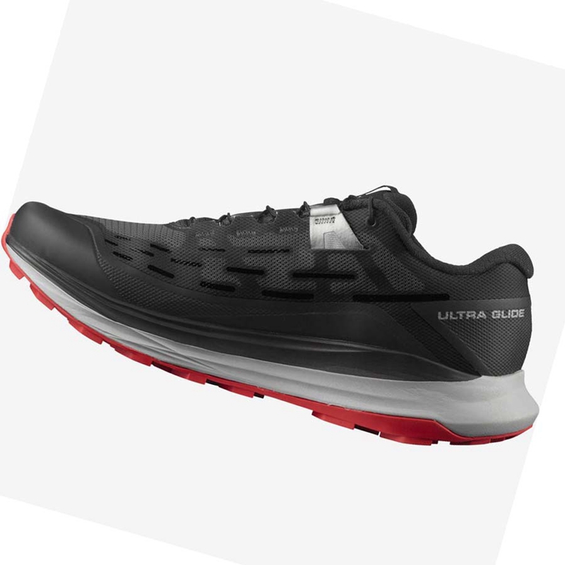 Zapatillas De Trail Running Salomon ULTRA GLIDE Hombre Negras | SABEDGW-64