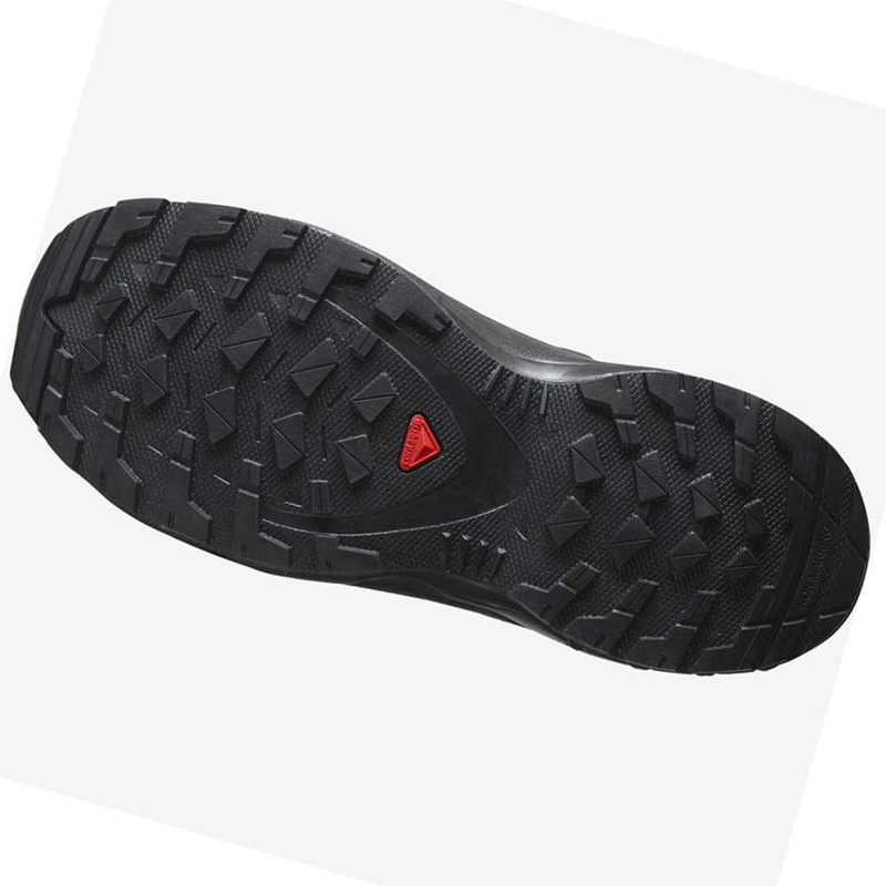 Zapatillas De Trail Running Salomon XA PRO V8 CLIMASALOMON™ WATERPROOF Niños Negras | YZNABFM-10