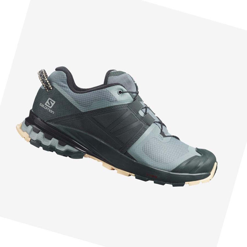 Zapatillas De Trail Running Salomon XA WILD Mujer Azules | QDSZBEY-48