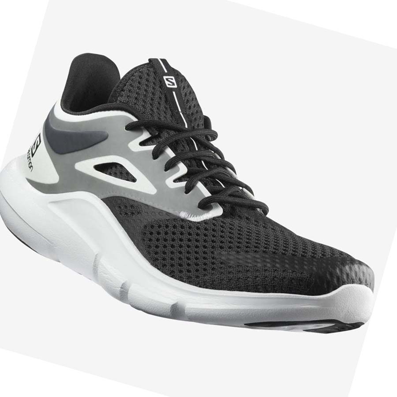 Zapatillas Running Salomon PREDICT MOD Hombre Negras Blancas | LTKNJVS-92