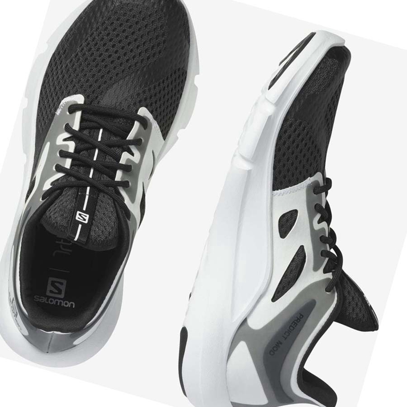 Zapatillas Running Salomon PREDICT MOD Mujer Negras | QBUFDIT-52